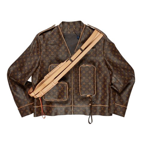 louis vuitton 3d jacket|louis vuitton jacket with pouches.